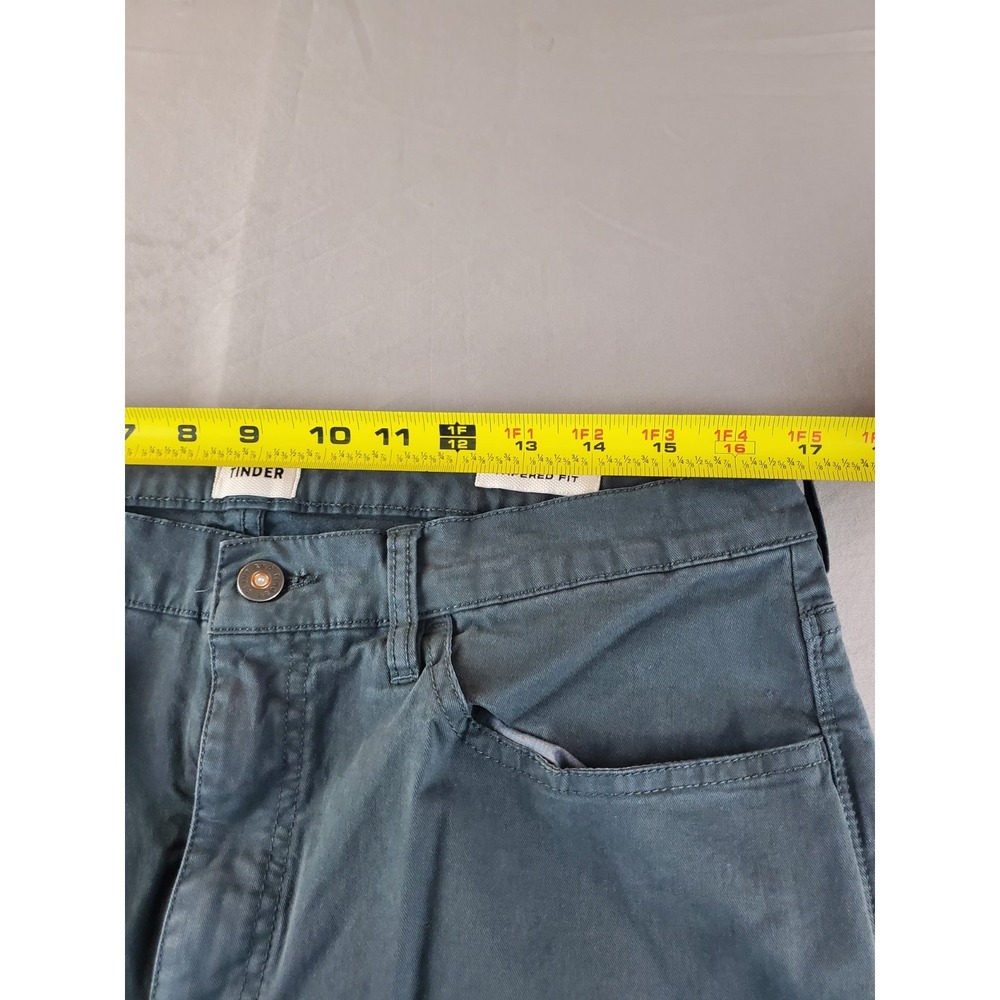 Flint Tinder Pants Mens 34x32 Tapered Fit Golf Performance Chino Commute Adult - Picture 11 of 15
